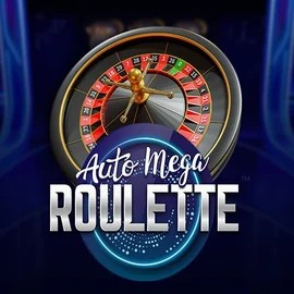 Auto Mega Roulette online game logo by Pragmatic Play on slot-monkey-casino.com