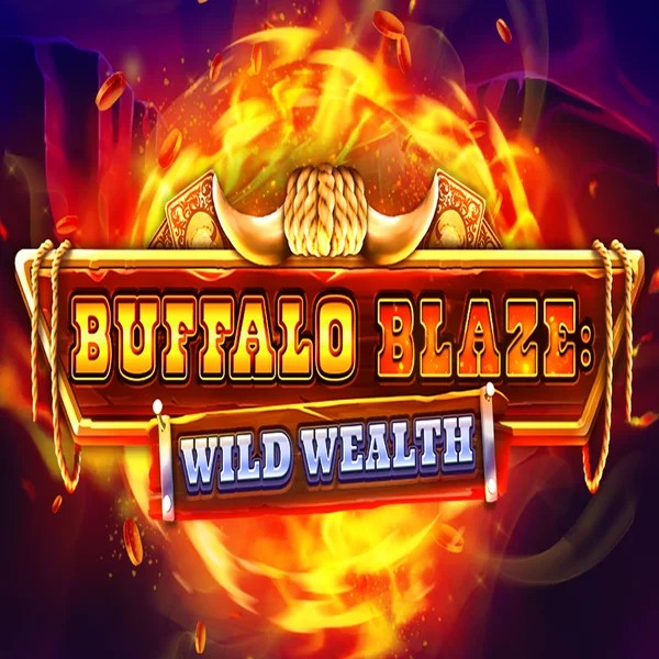 Official Slots logo: Buffalo Blaze Wild Wealth by OctoPlay at Slotmonkey Casino