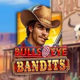 Bulls Eye Bandits online game logo by Origins on slot-monkey-casino.com