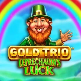 Gold Trio Leprechaun's Luck logo by Playtech Slotmonkey Casino