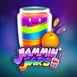 Official Slots logo: Jammin Jars by Push Gaming at Slotmonkey Casino