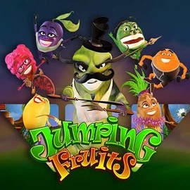 Jumping Fruits logo – Slots by Wazdan at Slotmonkey Casino