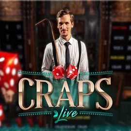 Live Craps logo – Live Casino by Evolution at Slotmonkey Casino