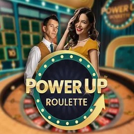 PowerUP Roulette casino game by Pragmatic Play – featured logo at Slotmonkey Casino