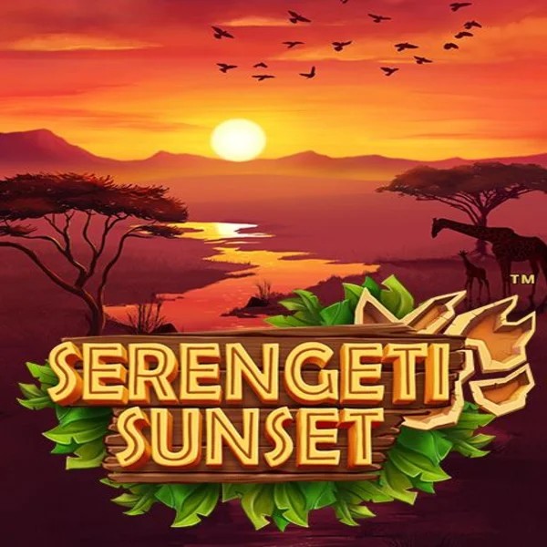 Official Slots logo: Serengeti Sunset by Skywind Group at Slotmonkey Casino