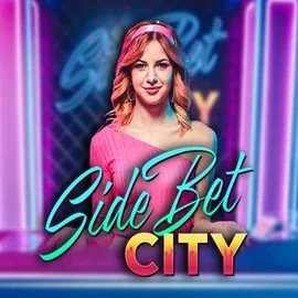 Official Live Casino logo: Side Bet City by Evolution at Slotmonkey Casino
