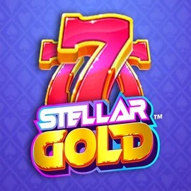 Stellar Gold logo – Slots by Snowborn Games at Slotmonkey Casino